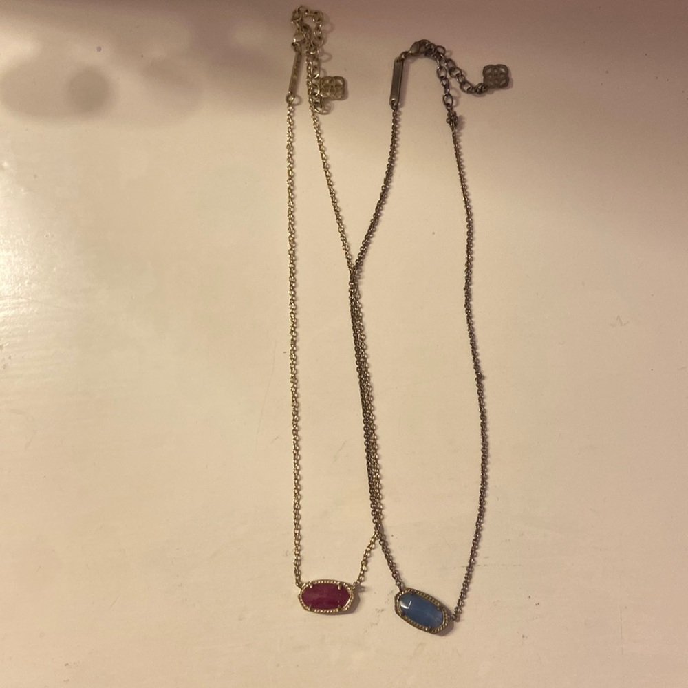 2 Kendra Scott Pendant Necklaces